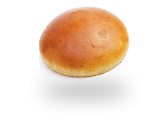 Herb & Garlic Gourmet Hamburger Bun